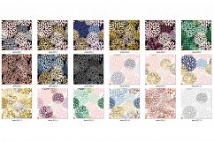 Dahlia Digital Paper Product Image 3