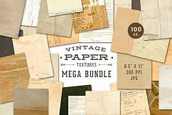 Vintage Paper Textures Mega Bundle Product Image 1