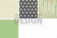 Dogwood Floral Digital Paper, Pink Seamless pattern Product Image 3
