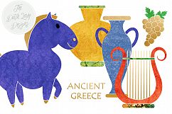 Greek Archeology Clipart Set Product Image 4