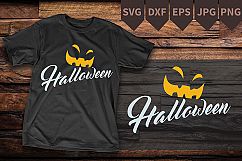 Pumpkin jack o lantern Halloween SVG instant download Product Image 2
