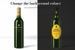 Wine Mockup Set - Photoshop PSD Product Image 3