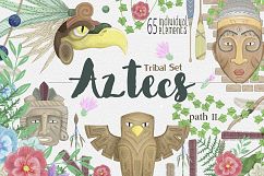 Aztecs. Tribal Set. part2 Product Image 1