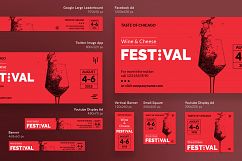 Wine and Cheese Festival Design Templates Bundle Product Image 12