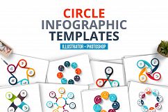 Circle infographic templates Product Image 1