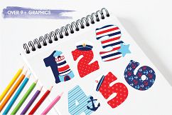 Nautical Numbers graphics and illustrations Product Image 3