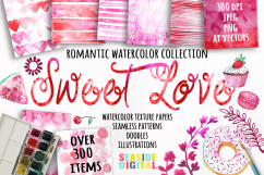 Sweet Love Watercolor Collection Product Image 1