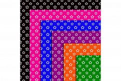 Color Stars, Digital Scrapbook Paper, Stars Patterned, Stars Product Image 3