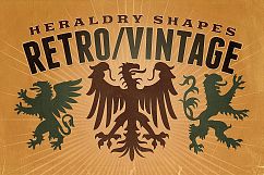 Vintage shapes - Heraldry Symbols 2 Product Image 1