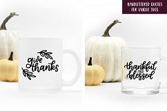 Fall and Thanksgiving SVG Cut Files Product Image 3