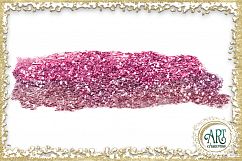 Brush Strokes in Pink mauve and silver - Lovely Pink Glitter - Digital Clipart 21 of beautiful PNG files Product Image 17