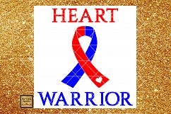 Heart Warrior Svg, Warriors Svg, Awareness Svg, Chd Svg, Chd Warrior Svg, Heart Disease Svg, Heart Defect Svg, Chd Awareness Ribbon Svg, Dxf Product Image 1