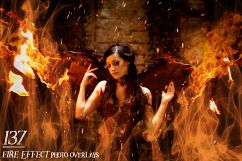 137 Fire Effect Photo Overlay Product Image 1