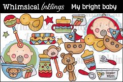 My Bright Baby Clipart Collection Product Image 1