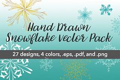 Snowflake Vector Pack Product Image 1
