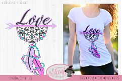 Dreamcatcher svg, bundle, Quote svg, love svg, Inspire svg, Product Image 1