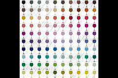 100 Wine Glass Clip Arts, New Year Clip art, Party Clip art Product Image 4