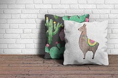 Watercolor Llamas Product Image 5