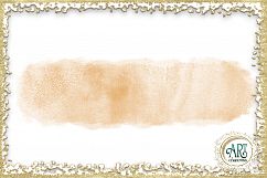 Apricot Peach Glitter Brush Strokes 24 PNG clipart Splashes  Product Image 6