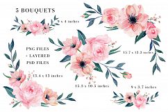Floral Watercolor Bundle Product Image 21