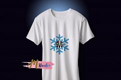 Snowflake svg, for Silhouette Cameo or Cricut Product Image 2