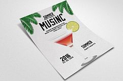 Cocktail Music Party Flyer Product Image 2