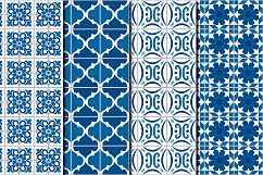 Blue Morocco Ethnic seamless patterns Product Image 2