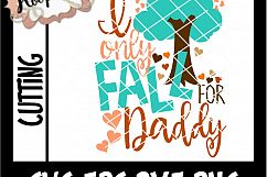 I Only Fall For Daddy - Thanksgiving SVG Cu Product Image 2