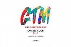 Women&#039;s T-shirts Mock-Up Product Image 6