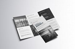 Minimal Trifold Brochure Product Image 1