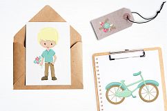 summer kids graphics and illustrations Product Image 4