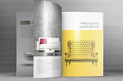 A4 Brochure Catalog Mockups Product Image 6