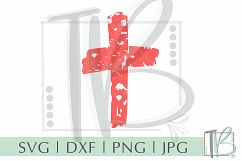 Grunge SVG, Distressed SVG, Cross SVG Product Image 2