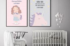 Cute Funny Unicorn Illustration Set Product Image 4