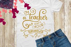 School Quote SVG Cut File Bundle School life Teacher svg Product Image 3