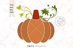 Pumpkin clipart bundle SVG DXF EPS PNG Product Image 3