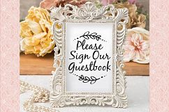 Wedding Reception Signs SVG Cut Files-DXF-AI-SVG-JPG-PNG-PDF Product Image 2