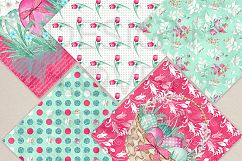 Watercolor Happy Easter digital paper pack I. Product Image 4