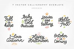 Autumn Collection, vector letterings Product Image 3