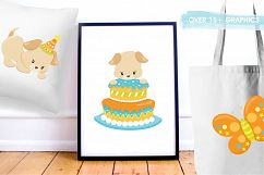 Puppy Party  graphics and illustrations Product Image 5