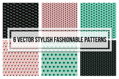 Stylish Fashionable Seamless Patterns Product Image 1