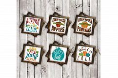 Autumn/Fall SVG Bundle-cut files for Cricut, Silhouette Product Image 5