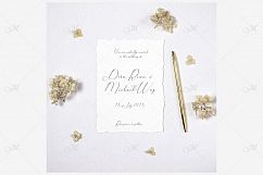 Paper and Hortensia Mock-up, PSD+JPG Product Image 3