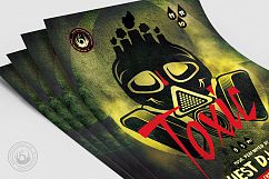 Toxic Night Flyer Template Product Image 5