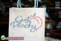 Just Peachy SVG Product Image 1