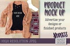 MOCK UP Cozy sweater &amp; leggings| High Resolution JPEG Product Image 1