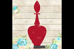 100 Vintage Magic Potion Bottle Clip Arts, Perfume Bottles Product Image 4