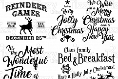 Christmas Bundle 2 SVG Files - Svg Files for Cricut Christmas Svg Files for Silhouette Christmas Christmas SVG Bundle Holiday SVG Files - 502 Product Image 2