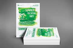 Summer Vocation Party Flyer Product Image 4