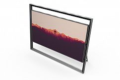 Samsung S9 Series UHD TV Mockup Product Image 16